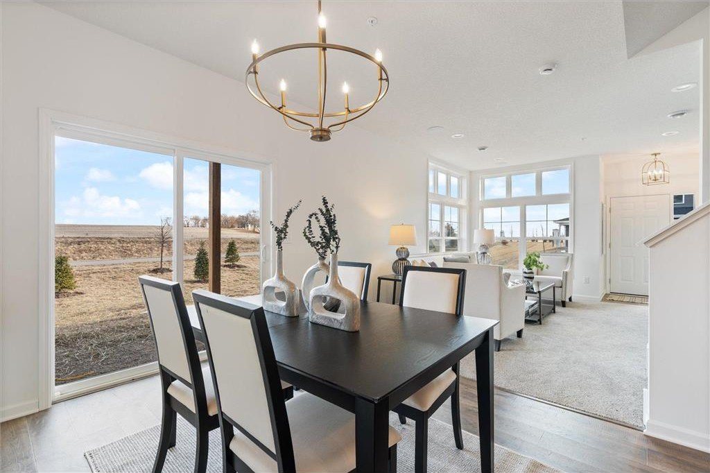 Dining area with patio door, 6708 Jorgensen Ave S